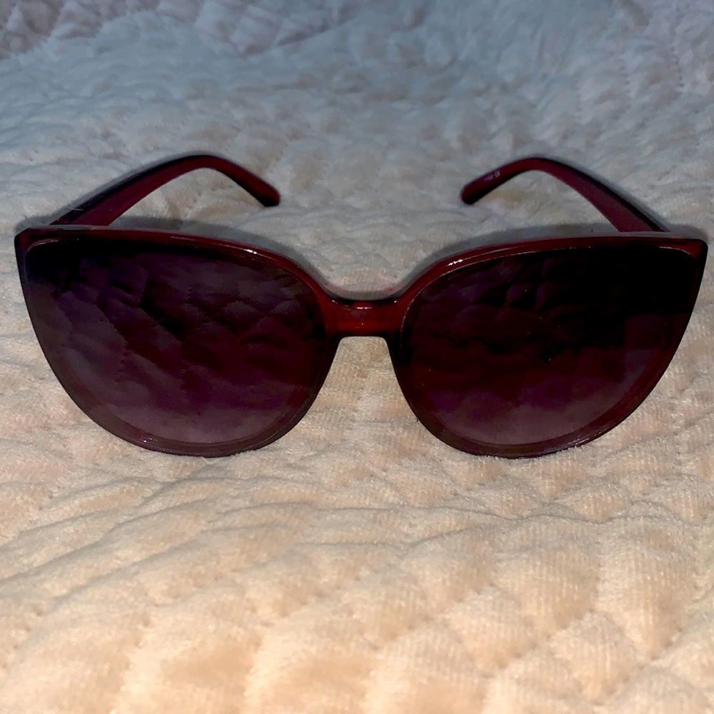 Burgundy Torrid Sunglasses